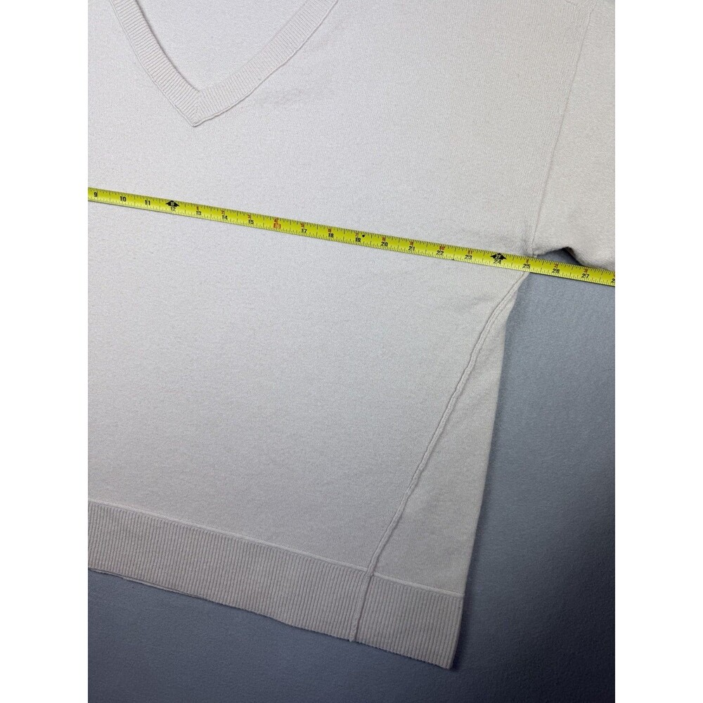 Lucky Brand Women's XL Cream Soft Lightweight Knit Sweater Pullover Long Sleeve - Picture 6 of 9
